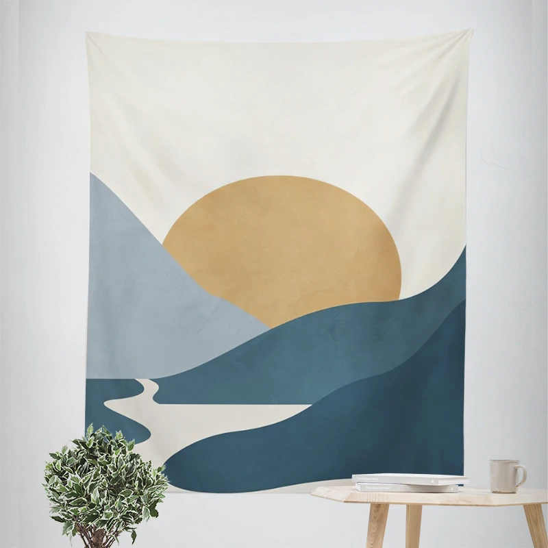Home decorations Modern Nordic style room decor wall tapestry aesthetic bedroom aesthetic wall art large fabric tapestry tapestry decor