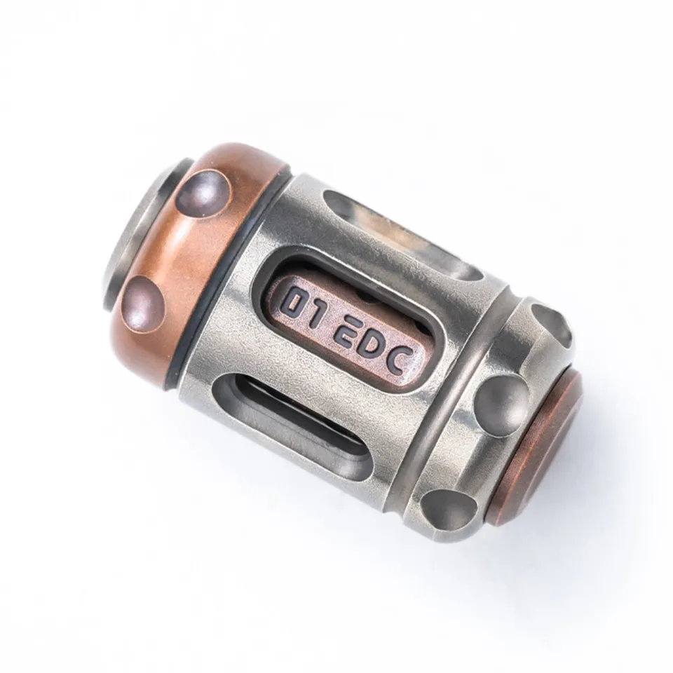 手動メタルフィジェット玩具,タイムカプセルビーズ,edc, 01edc