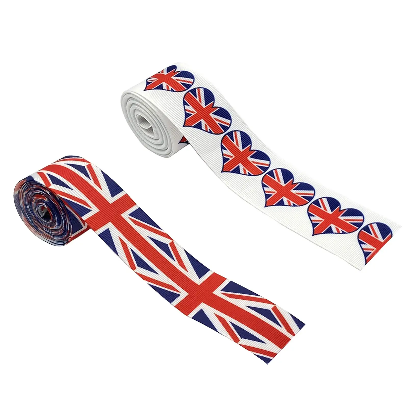 38Mm Union Jack Flag Ribbon British Flag Grosgrain Nastri Fai Da Te Per Feste Del Jubilee Della Regina Artigianato Confezioni Regalo Accessori