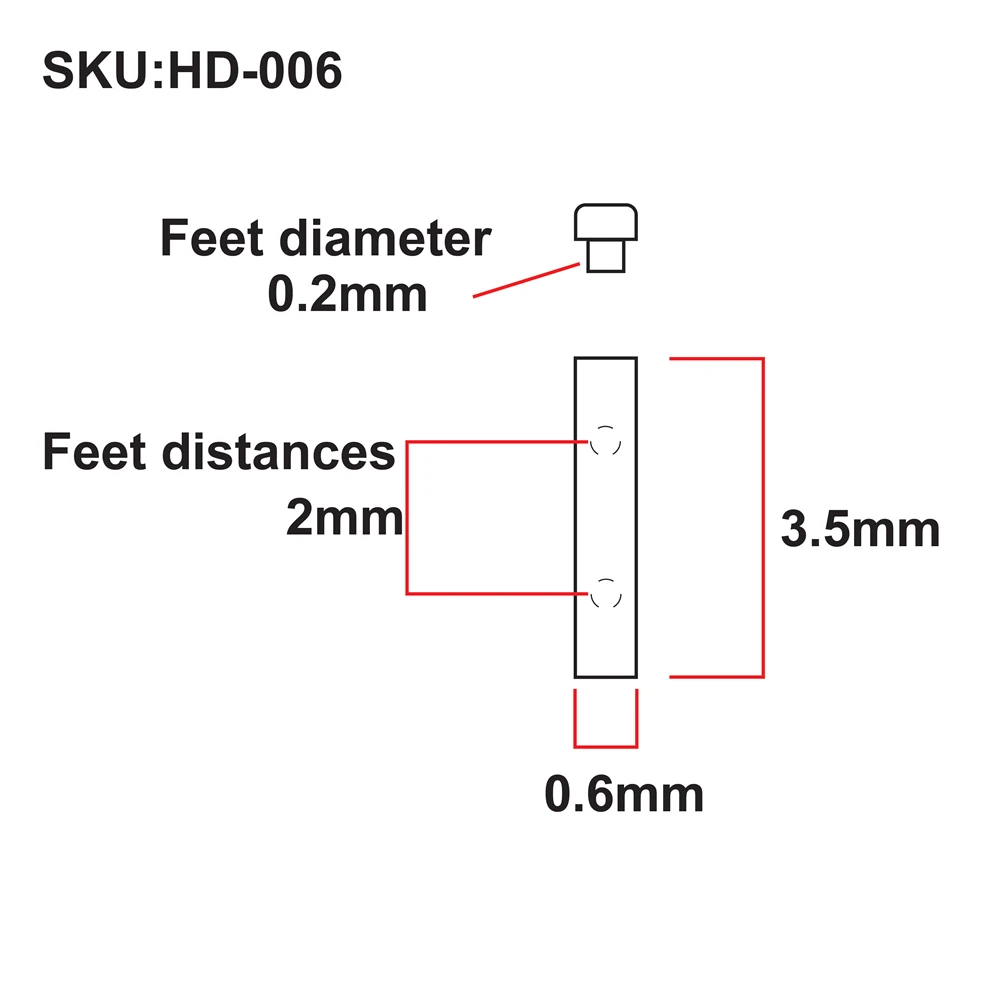 watch dial hour index hour indices glossy silver color rectangle shape (no lume) 0.6mmx3.5mm metal watch maker pin