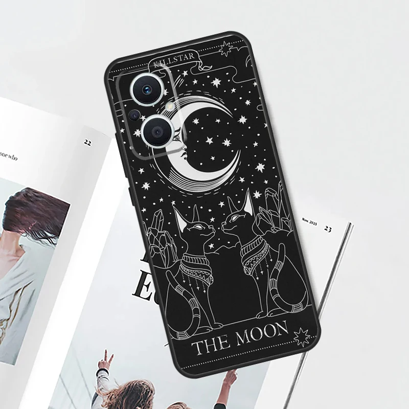 Witches Moon Tarot Phone Case - Mystical Design Protective Cover