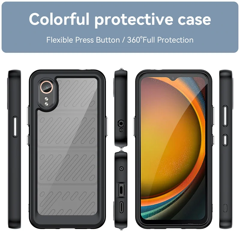 Shockproof Transparent TPU Phone Case - Protective Cover Frame