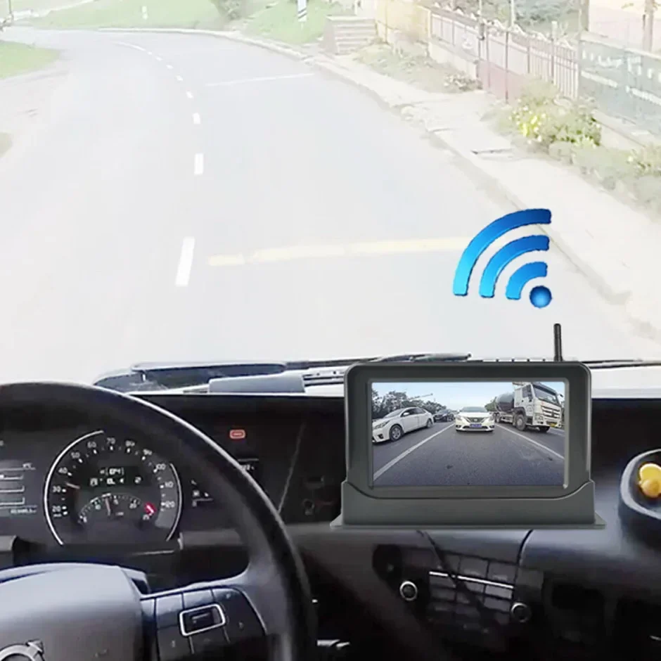 Parking guide line settings on monitor
