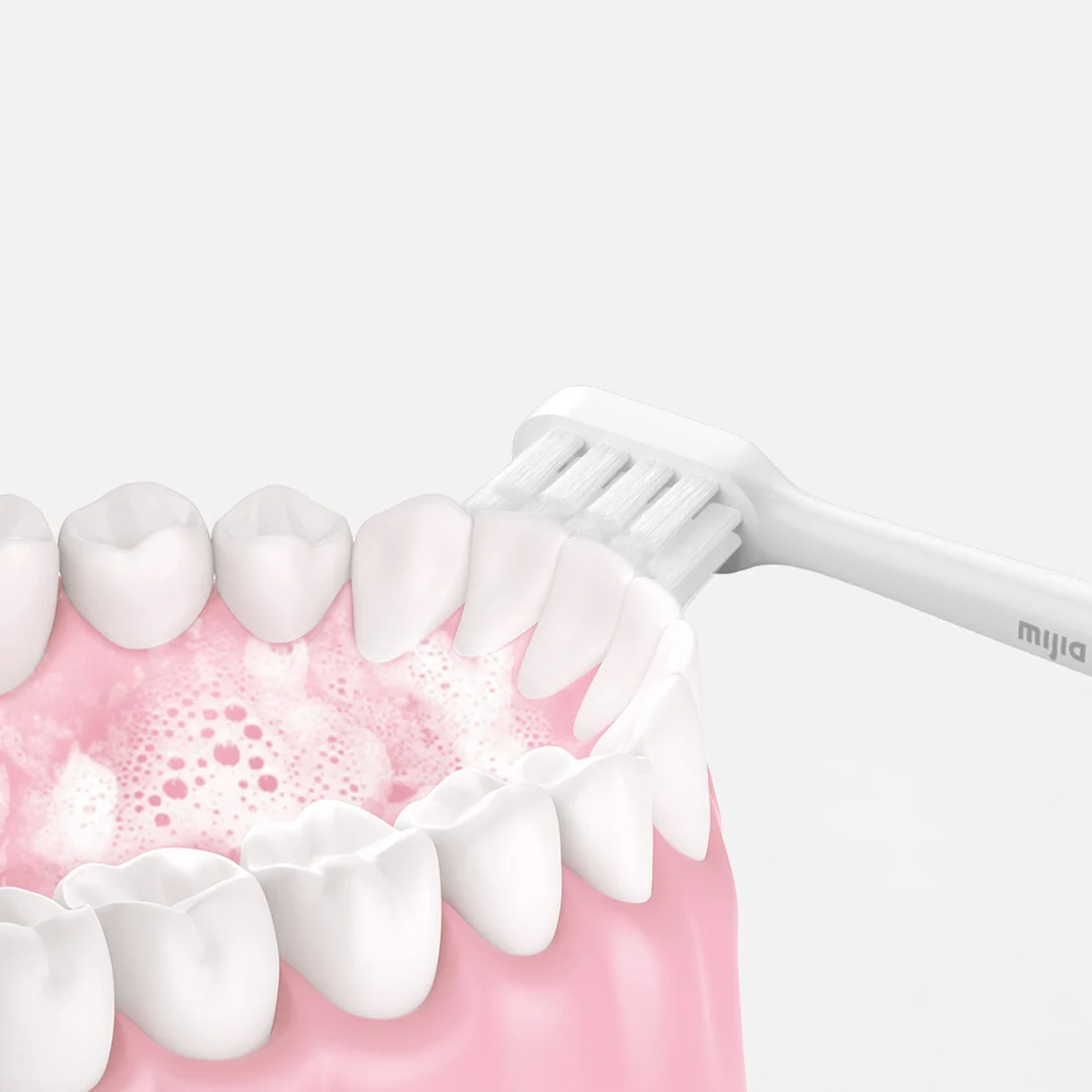 XIAOMI MIJIA T200 T200C Sonic Electric Toothbrush Head Accessories 3PCS DuPont Brush Head Spare Parts Pack Oral Hygiene electric toothbrush