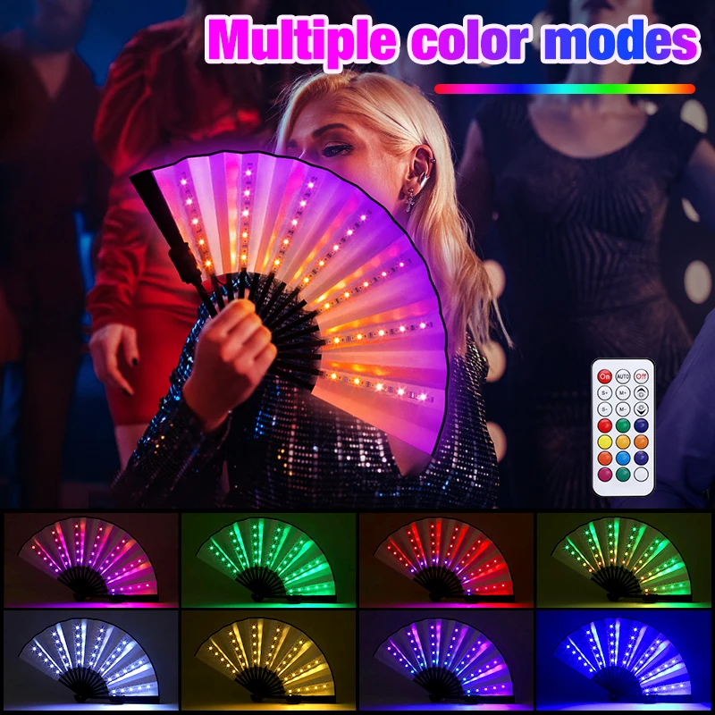 

Led 366 портативный светящийся вентилятор, аксессуары для фестиваля, дистанционное управление, украшение, аксессуары для фестиваля