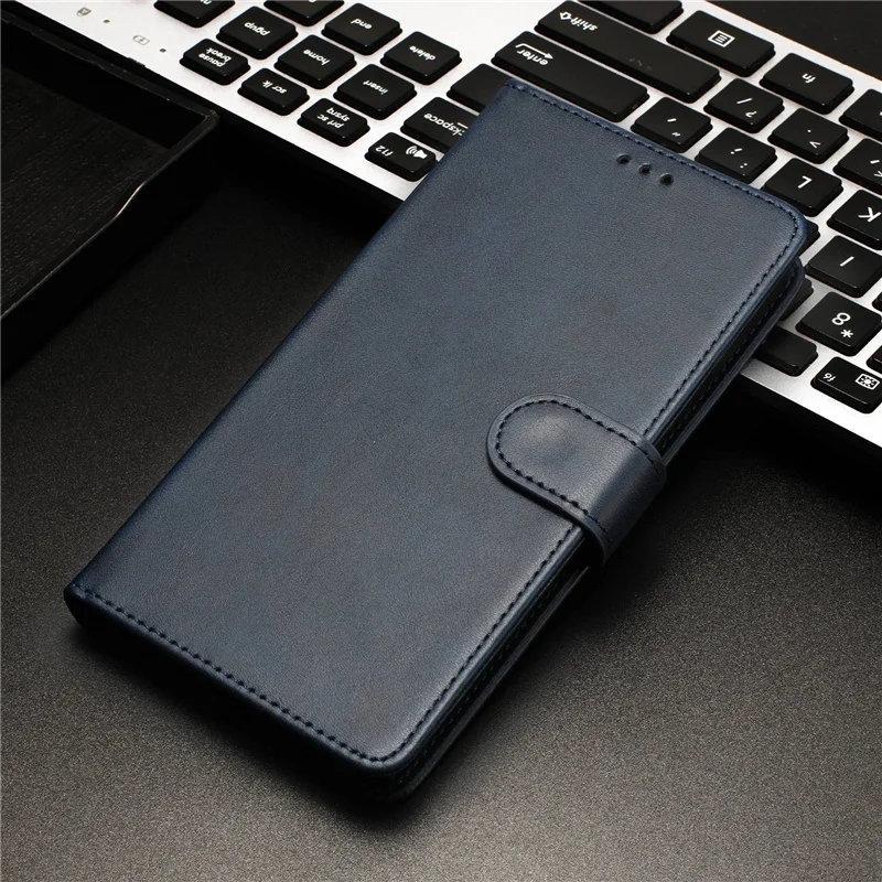 Luxury Flip Leather Wallet Case - Magnetic Book Style Phone Cover & Card Holder