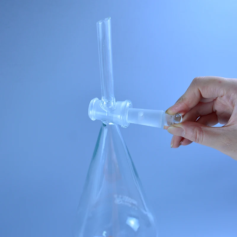 60 ml Pear Shaped Dispensing Funnel with Ground Glass Stopper Pear-shaped Glass Funnel