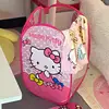 Miniso Sanrio Foldable Dirty Clothes Basket Kawaii Hello Kitty Large Capacity Storage Baskets Cartoon Anime Friends Gifts