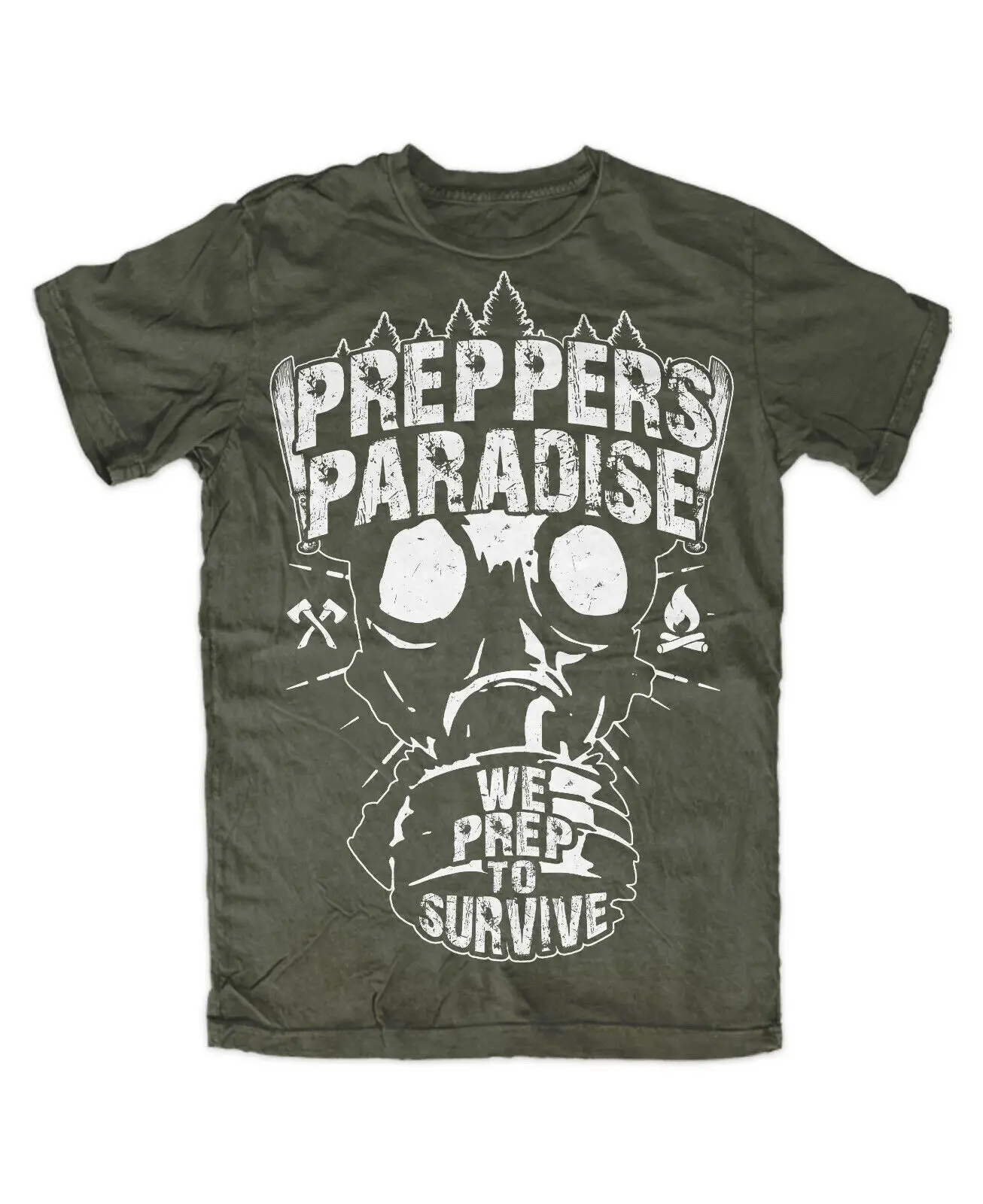 Футболка с принтом оливкового апокалипсиса M3, защита выживания, стихийные бедствия, зомби, охота