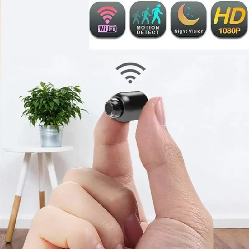 

1080P HD Mini Camera WiFi Baby Monitor Indoor Safety Security Surveillance Night Vision Camcorder IP Cam Audio Video Recorder