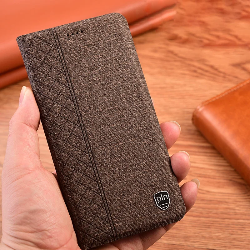 Business Cloth Leather Case for Vivo Y31 Y31s Y33s Y50 Y50t Y51 Y51a Y51s Y52 Y52s Y53s y53i Flip Cover Phone Protective Shell