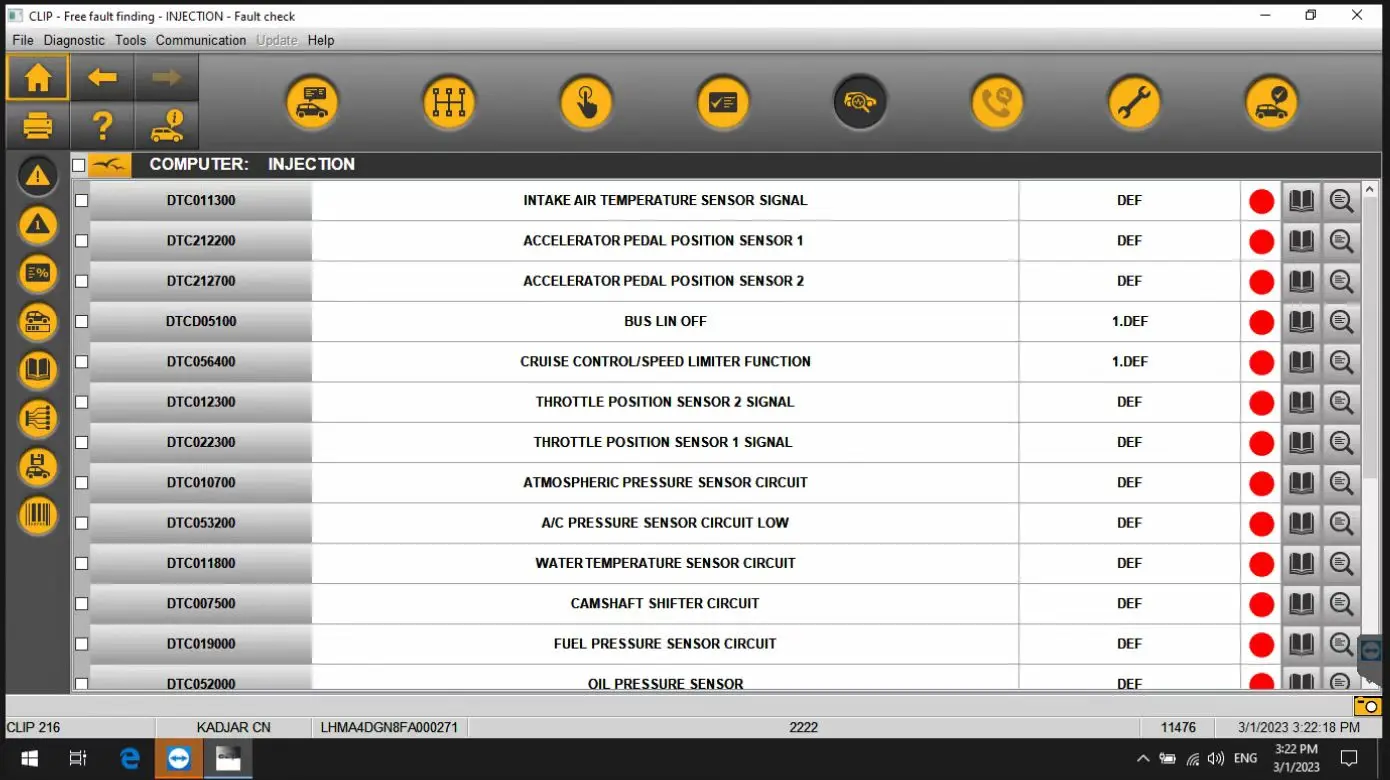 V234 For Renault Can Clip Suppport CAN-M Full system Auto Car Scanner update reprog Can Clip car scanner