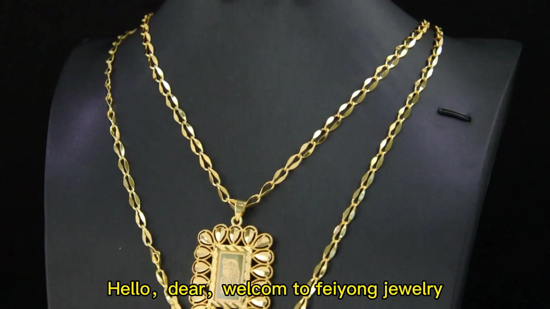 아라비아 골드 컬러 팔찌 18k 골드 플레이팅 dubai 이슬람 종교복 재장식 목걸이 팔찌 오만 여성 라마단 파티 액세서리