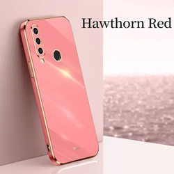 Luxurious Silicone Phone Case with Plating Ring Holder and Stand for Reno (ZB Camellia Red)