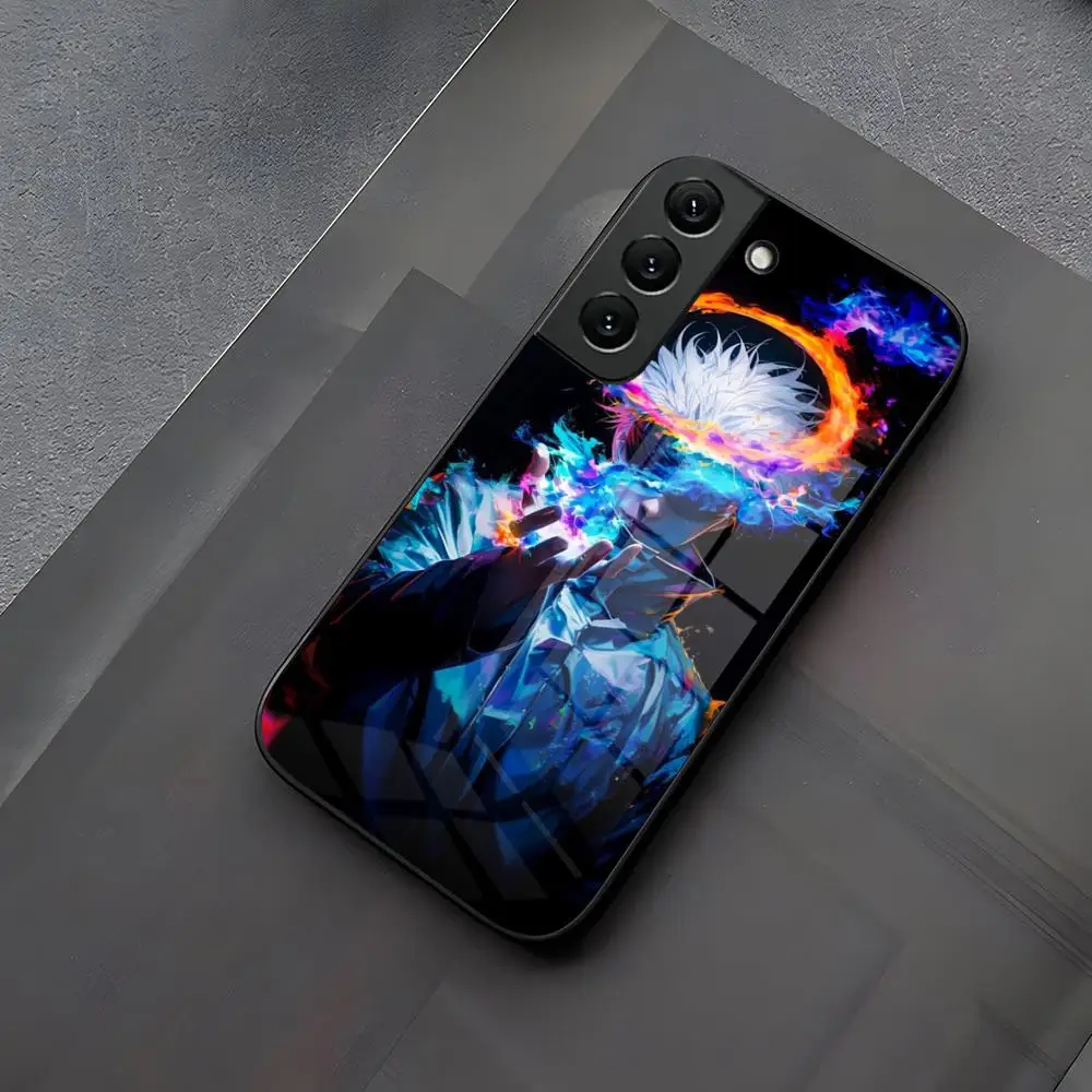 JJK Satoru Gojo Premium Glass Smartphone Case