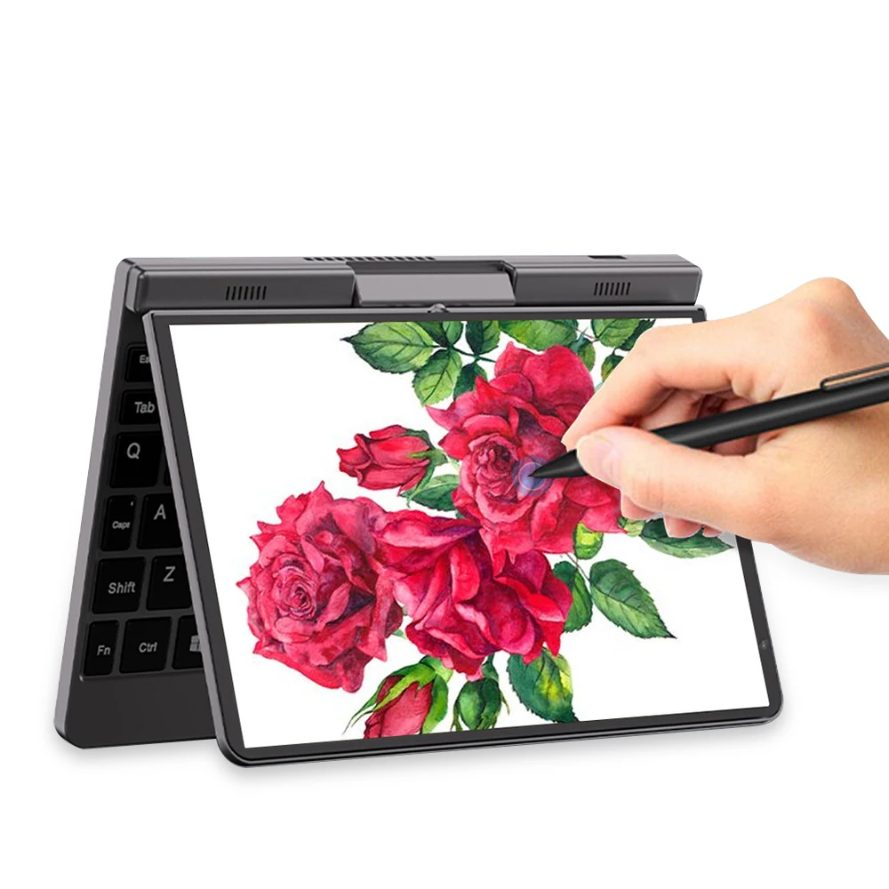 CRELANDER P8 Mini Gaming Laptop 8 Inch Touch Screen Intel Alder Lake N100 12GB DDR5 Windows 11 WiFi 6 Small Pocket Laptop 6