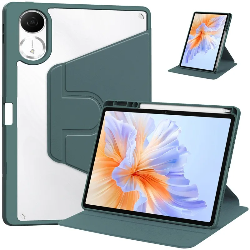 360° Rotating Protective Case with Auto Wake/Sleep Function