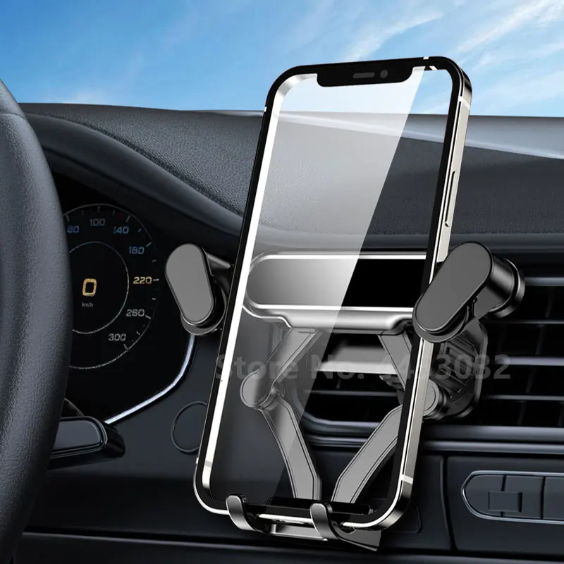 Gravity Car Phone Holder For MINI Cooper S F54 R60 Air Vent Clip