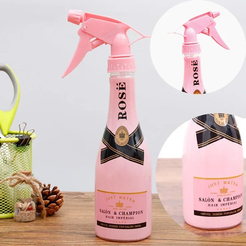 Hair Spray Bottle Plastic Salon Water Spray Bottle Hair Hairdressing Fine Mist Water Bottles DIY Salon Barber Tools 280ml