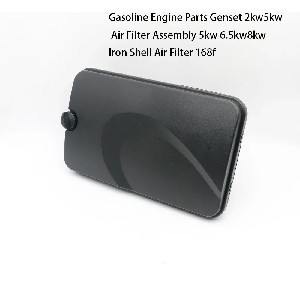 Conjunto do Filtro do ar do Escudo do Ferro Grupo Gerador das Peças do Motor da Gasolina 2kw 5kw 6.5kw 8kw 168f