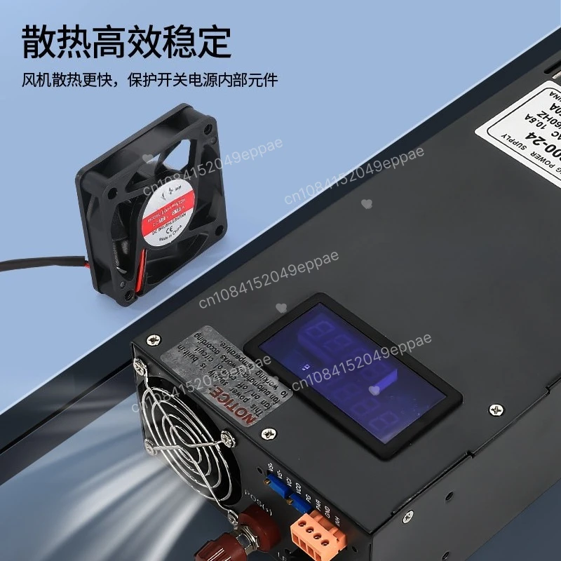 2000W 전원 공급 장치, 150A-120A 전류 조절 가능, 12V-110V 전압 CC/CV 디스플레이, 전자 실험 장비용 0-10V 추가 출력