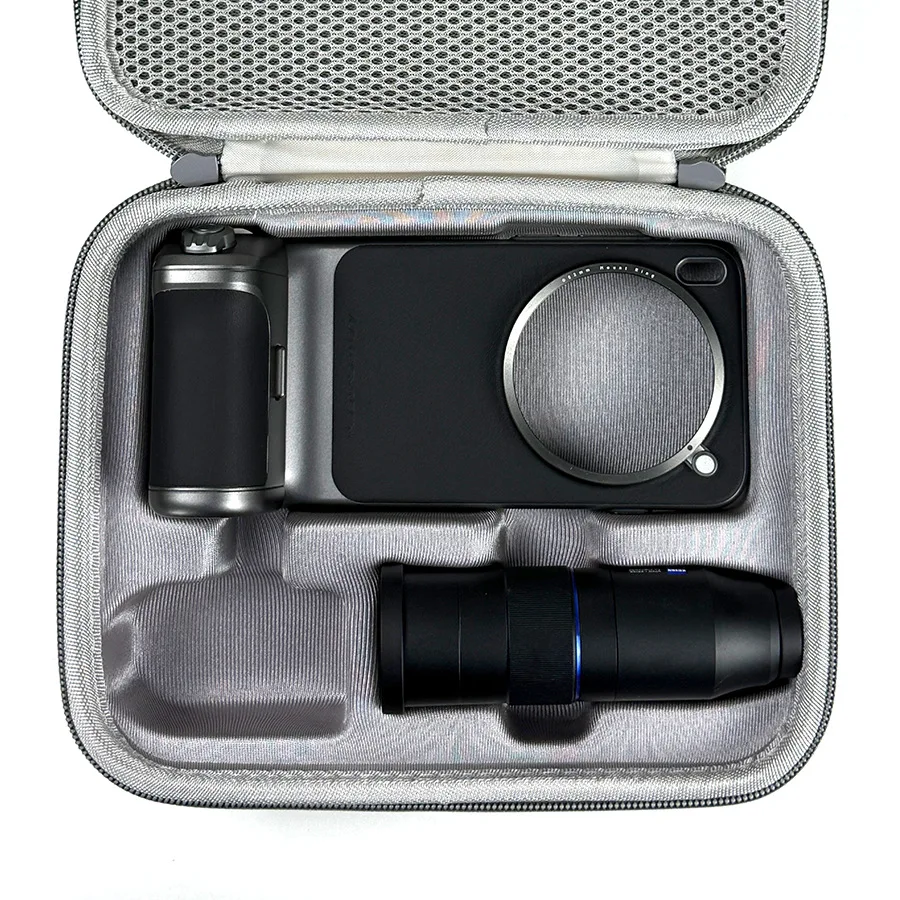 X300 Pro 및 X200 Ultra용 카메라 케이스 ? 망원 렌즈, 연장기, 손잡이에 딱 맞는 충격 방지 보관 가방