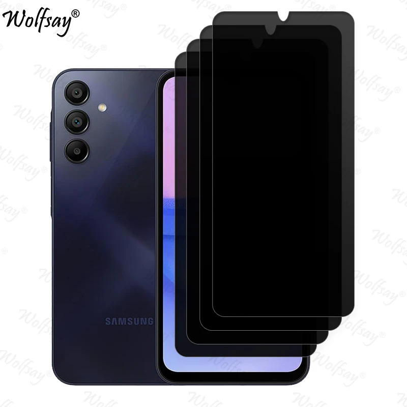 Privacy Screen Protector with Anti-Spy Tempered Glass, 6.5 Inch