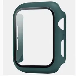 Cassa per orologio Full Cover in PC con proteggi schermo in vetro temperato, guscio anti-graffio