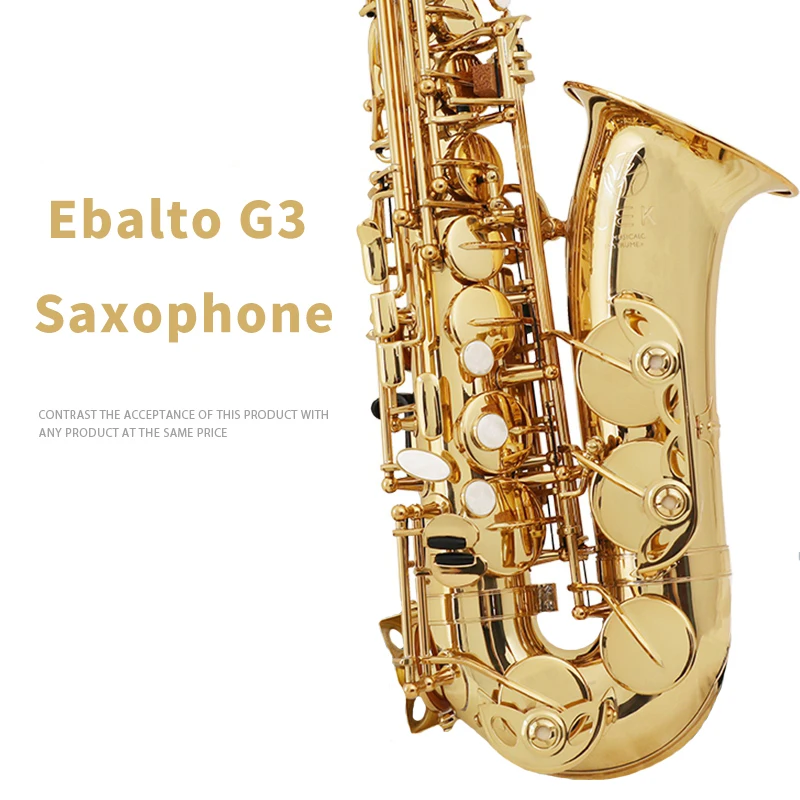 

Taiwan JEK G3 EB alto Saxophone Beginner level test Adult performance