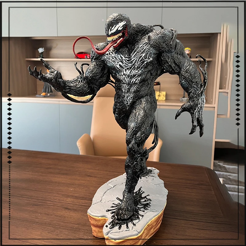 

In Stock Avengers Anime Figure Amazing Spiderman Venom Action Figures 50cm Model Toy Collectible Desktop Ornament Christmas Gift