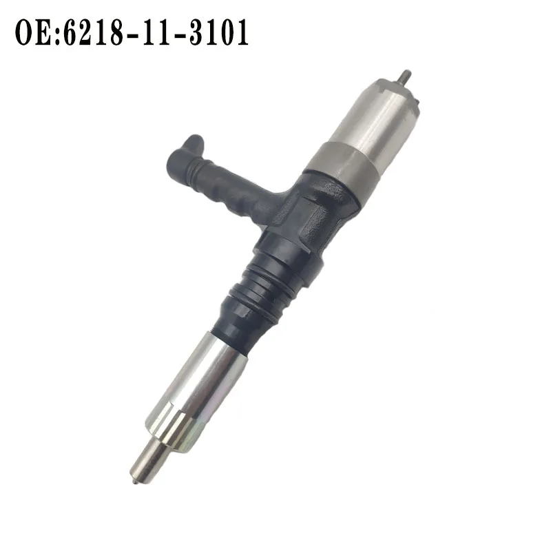 

common rail injector 6218-11-3101 6218-11-3100 095000-0560 095000-0562 diesel fuel injector for Komatsu PC600-8