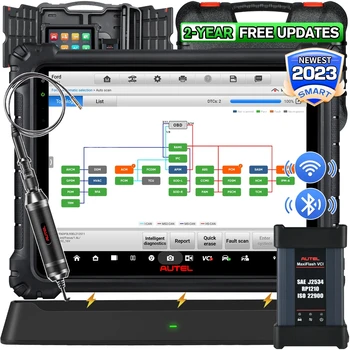 Autel Scanner Ultra Lite Upgraded of MaxiSys MS909 Professional flagship Scan Tool, ECU Programming/Coding, 40+ Services