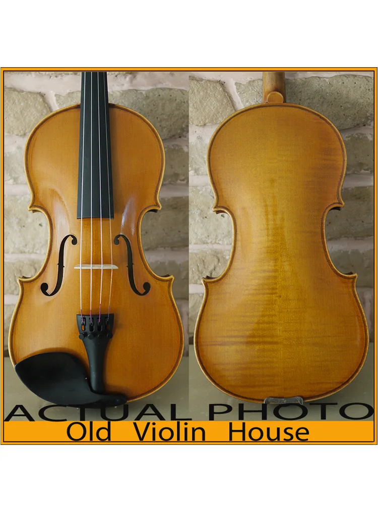 Antonio StradIvari 1715 Cremonese Violin Copy . Handmade by Dan Sun Workshop Rich Deep Tone. Antique Oil Varnish, No.1896