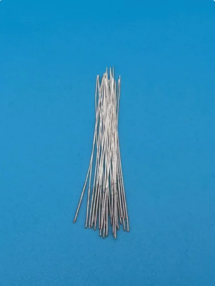 Pure silver wire, silver chloride electrode, wire 0.6X80mm, reference electrode, wire electroplating