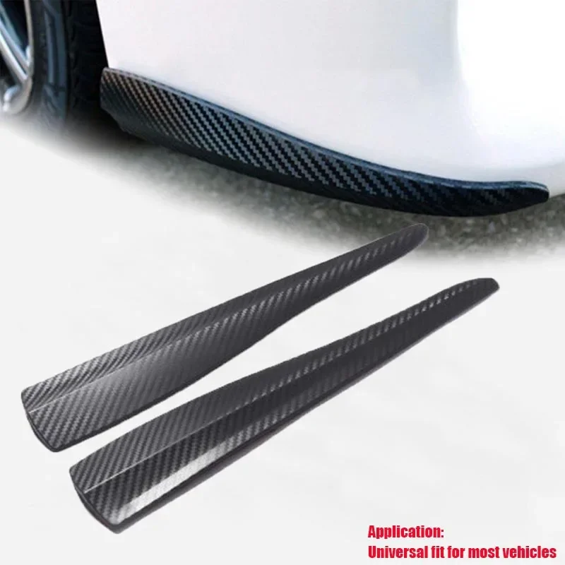 

Car Anti-scratch Strip Front Bumper Anti-Collision Bar Black Auto EdgeBumper Sticker Accessories Moulding