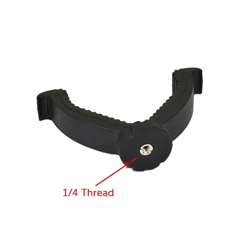 Description Picture 4 of itemTactical Rifle Holder Shooting Rack Gun Rack Top 1/4 Thread Attachment V Yoke For Bipod Tripod Hunting Gun Accessories