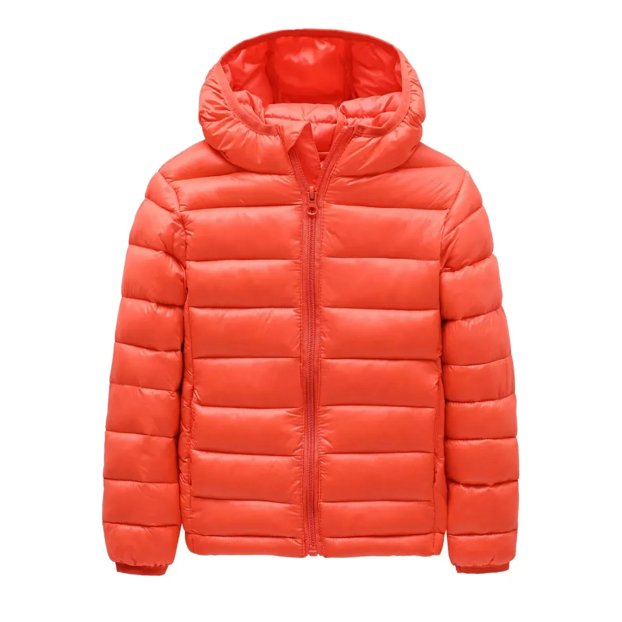 

2023 New Autumn Winter Boys Kids Down Cotton Jackets Light Weight Hooded Puffer Cotton-Padded Coats for Girls Children Parkas