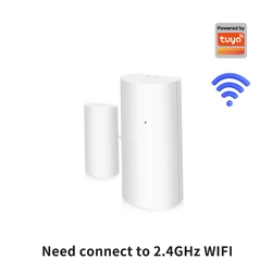 Smart WiFi Door and Window Sensor for Home Security and Automation (Tuya wifi)