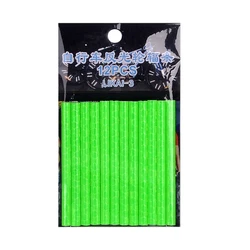 Reflective Safety Stickers for Bicycle Wheels - 12 Pack (Green)