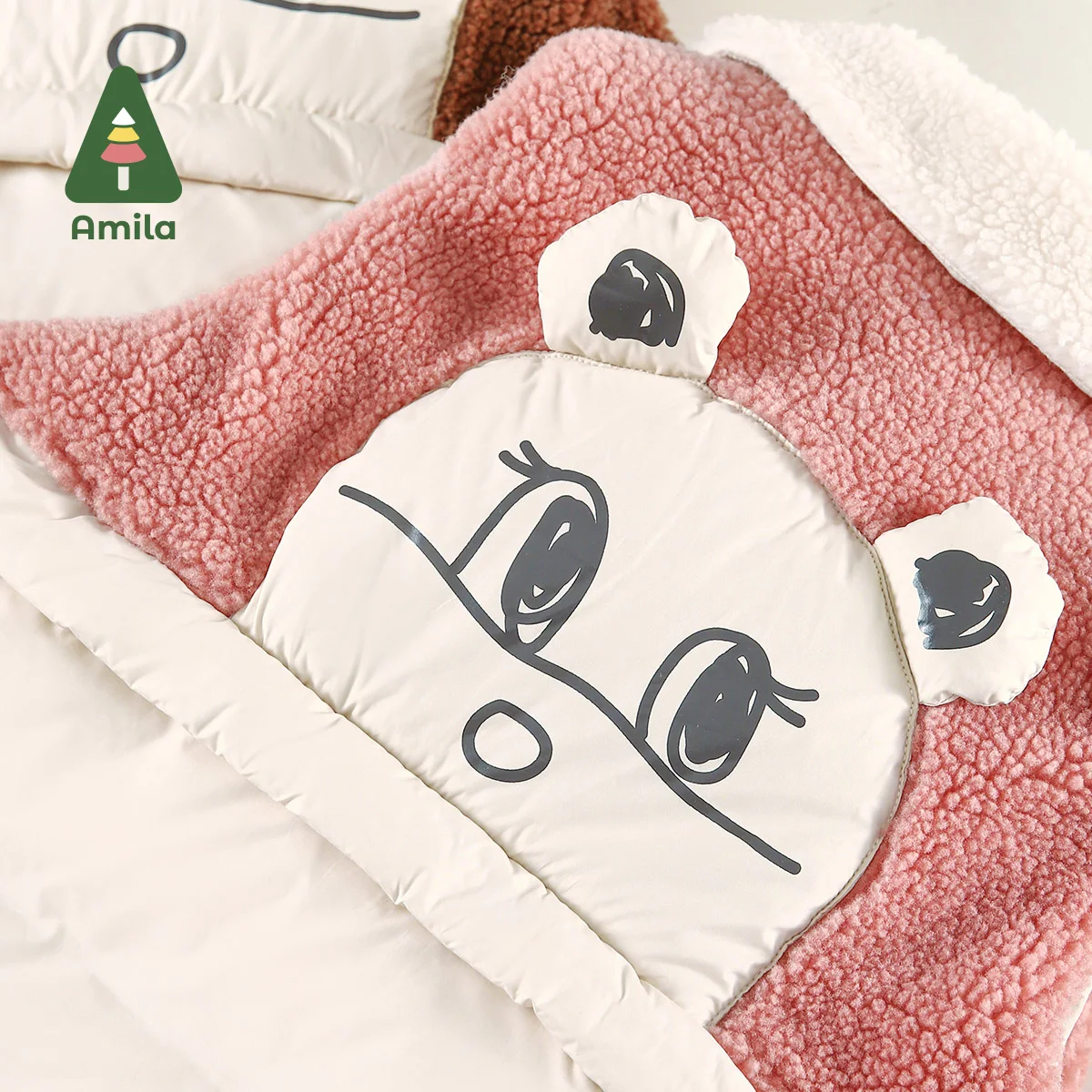 Baby Waistcoat Winter Boys and Girls Cartoon Bear Fashion