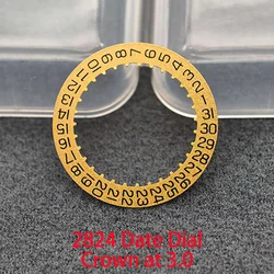 Enhanced Date Wheel Dial for Automatic Mechanical Movement - White, Gold, Black Options (04)