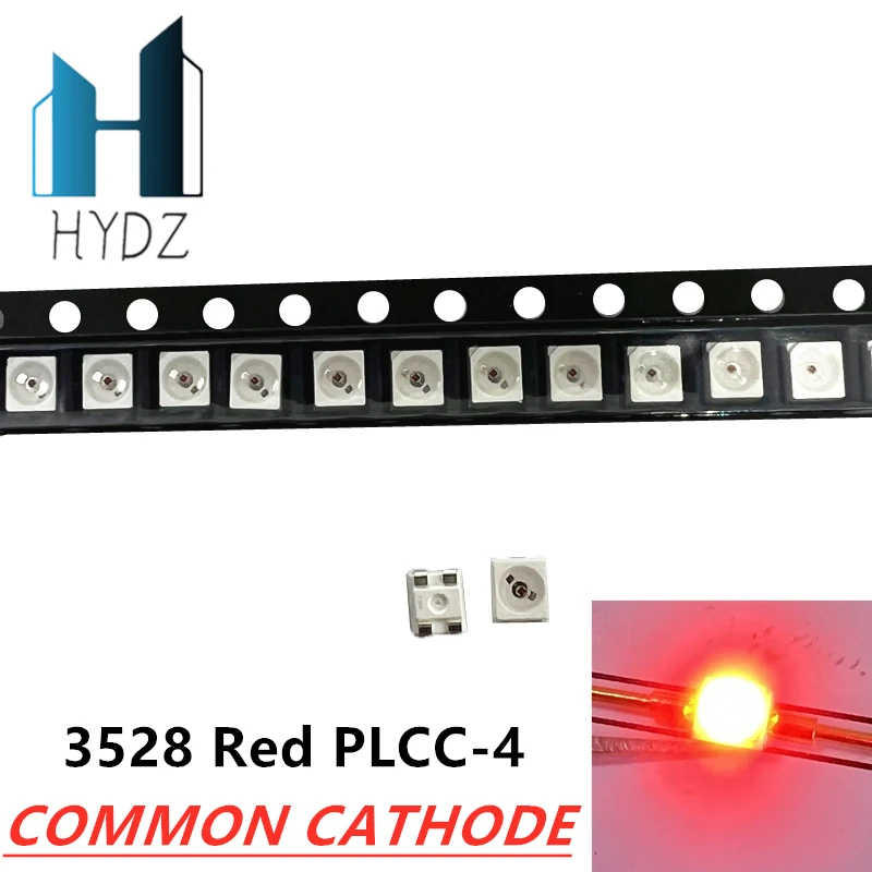 Dioda LED SMD PLCC4 Bursztynowy 2240 Mcd 120 ° 50 MA 2.15 V OSRAM LA - Foto 5