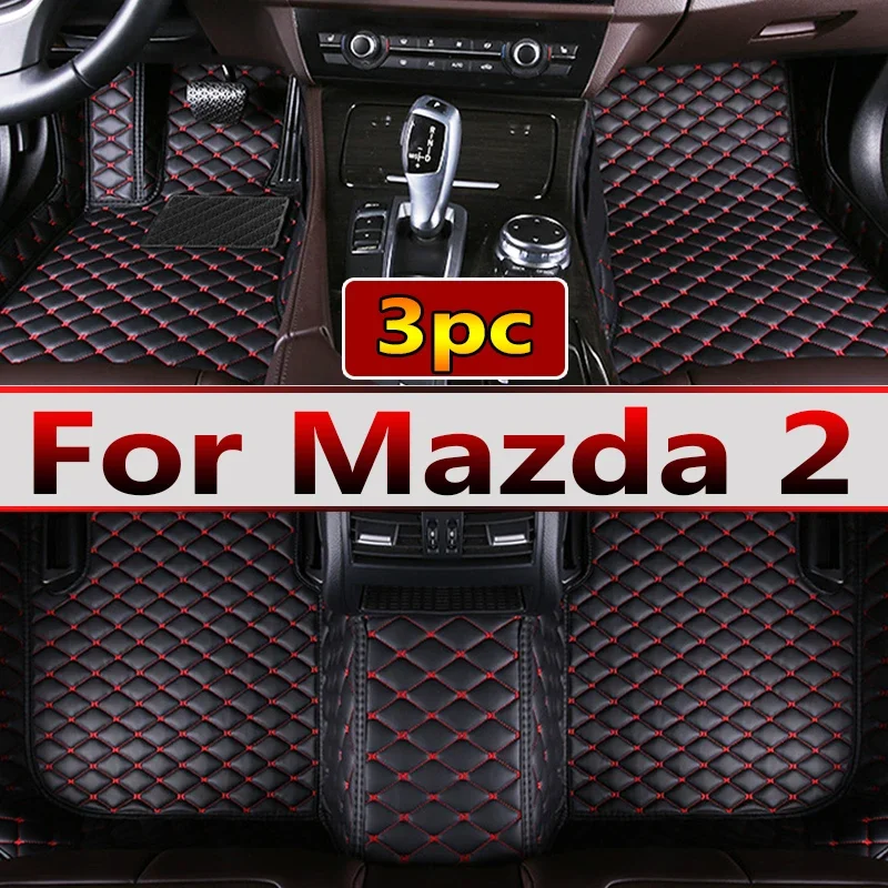 

Автомобильные коврики для Mazda2 Mazda 2 Demio Toyota Yaris R DJ DL 2015 ~ 2022, кожаные коврики, коврики, детали интерьера, автомобильные аксессуары