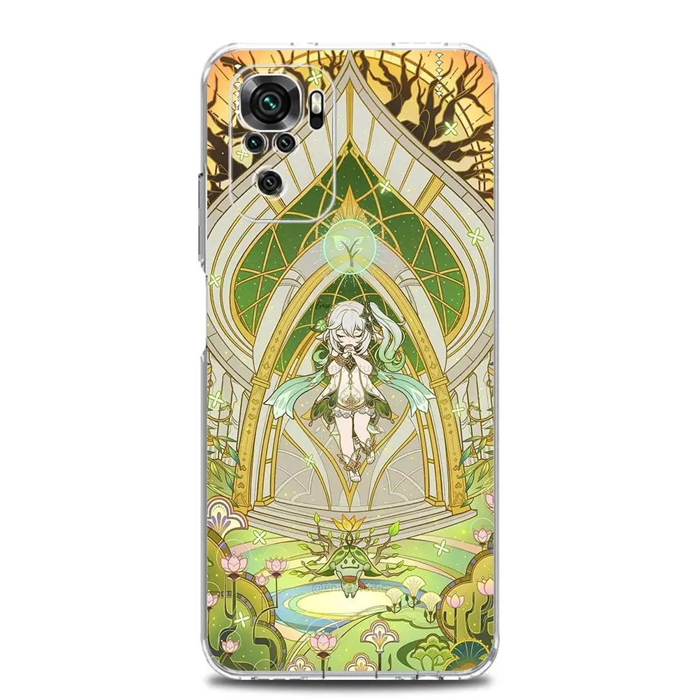 Genshin Impact Nahida Clear TPU Phone Case