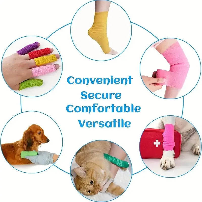 Self Adhesive Bandage 1/4/8Roll