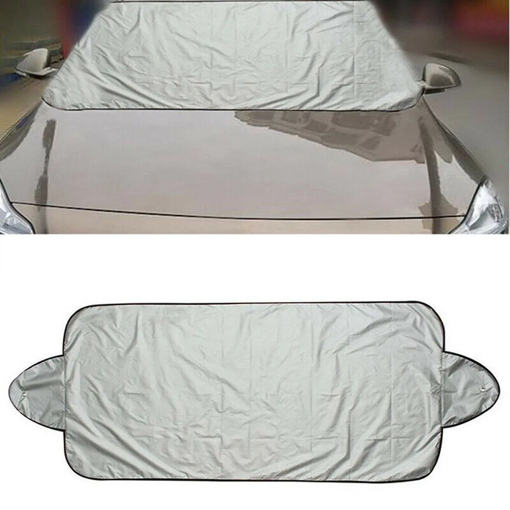 200*70cm Snow Cover For Front Windshield Vehicles Automobile Sun Shield And Snow Shield Easy To Carry On Board Glass Protection