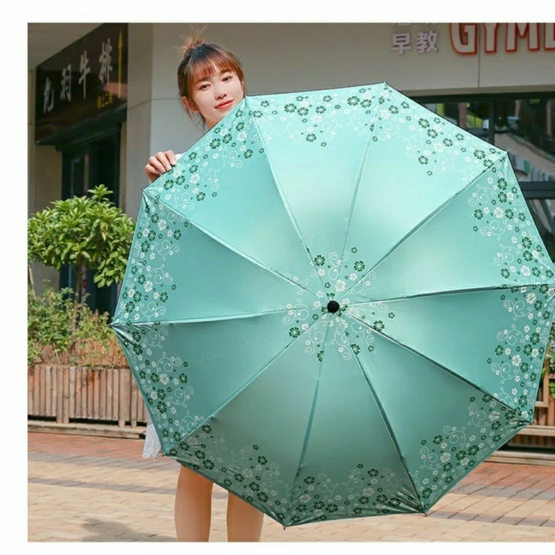 Paraguas de lujo para y sol, sombrilla creativa a prueba de viento para guarda chuvas UPF + Guarda Chuva Feminino, 2022| - AliExpress