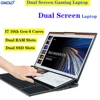 GMOLO 2023 Dual Screen Gaming Laptop Touch Screen Core I7 10th Gen 32GB/16GB RAM dual SSD Slots Gamer Computer PC 1