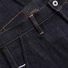 DN-0004  Heavy Weight 18oz Indigo Selvage Unwashed Pants Unsanforised Thick High Waist Raw Denim Jean 4