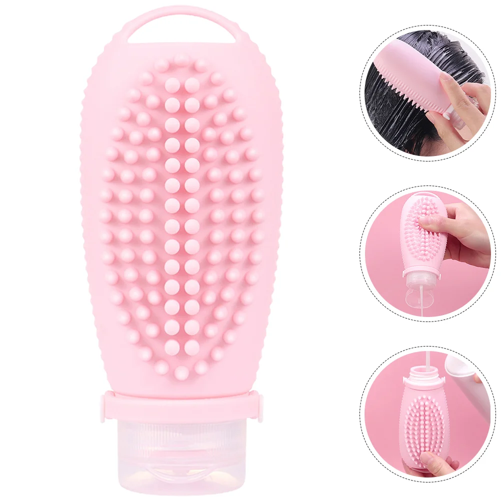 

Silica Gel Bottle Shampoo Dispenser Bottles and Conditioner Travel for Filling Body